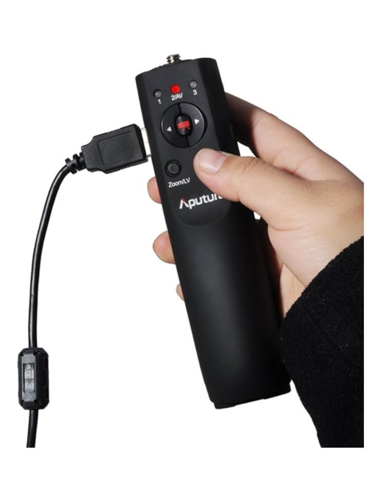 Aputure USB Focus Handle V-Grip VG-1 – Ergonomic Camera Focus Grip, USB Electronic Focus Controller for Canon DSLR Cameras, Handheld Lens Control Handle, Precision Follow Focus Accessory for Professional Filmmaking, Video Production - Image 3