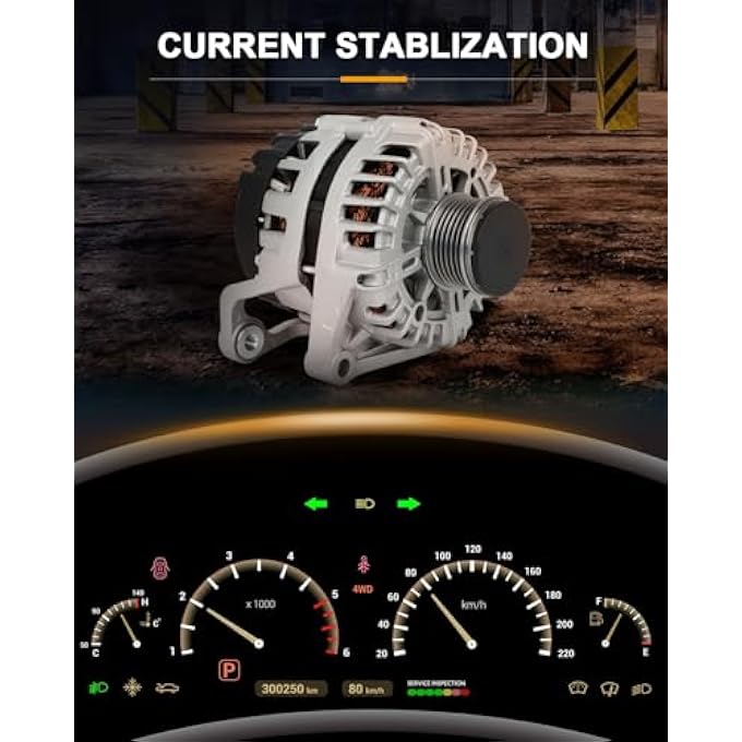 ROADFAR Alternator Compatible for for Chevrolet for Cruze 1.8L 2011-2016, Replace 11560 - Image 3