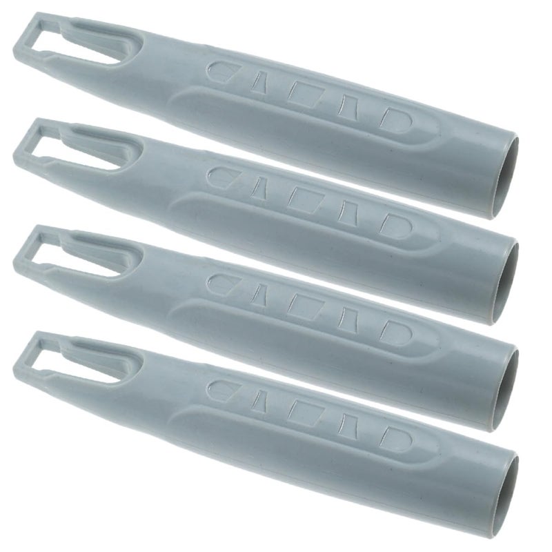 4 Pcs 19mm Plastic Broom Handle Grips Replacement Caps for Commercial Home Cleaning Tools - Image 2