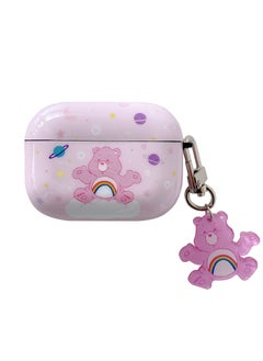 Peanuts Bear Printed Case Cover With Carabiner For Apple AirPods 1/2 