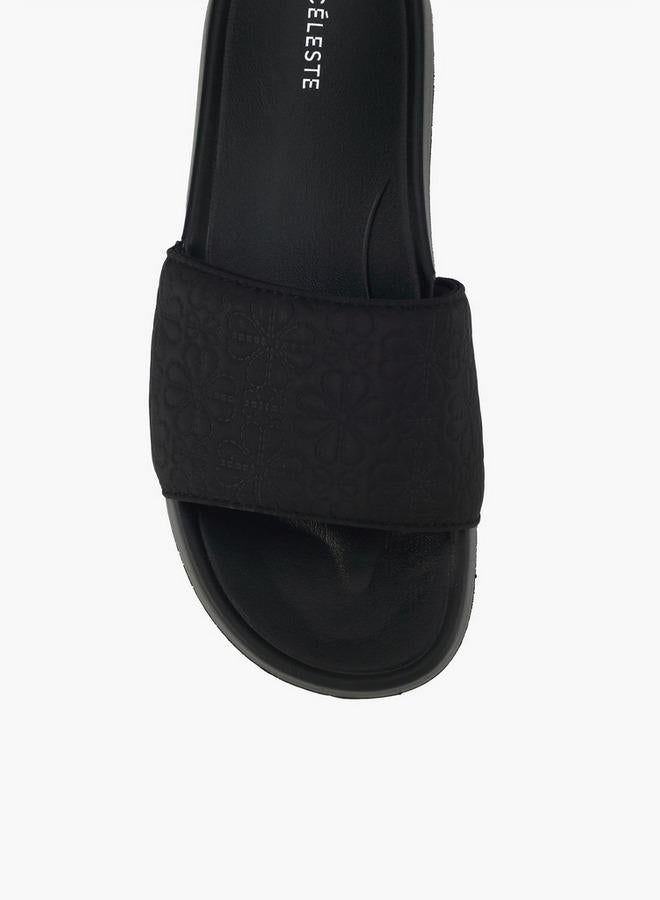 Celeste Women Textured Slides - Image 3