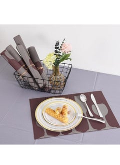 Generic 6PCS PlaceMats  for Kitchen Dining Table30*45CM  - Image 2