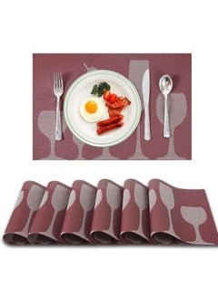 Generic 6PCS PlaceMats  for Kitchen Dining Table30*45CM  - Image 1