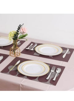 Generic 6PCS PlaceMats  for Kitchen Dining Table30*45CM  - Image 3