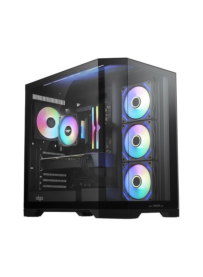 DarkFlash High-Performance Gaming PC | Intel i5 12th Gen |  RTX3050 6GB VGA | 16GB RGB RAM, 1TB NVMe SSD BLACK - Image 4