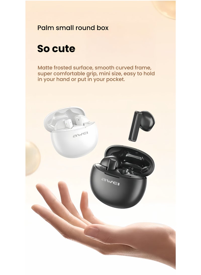 Awei Awei T87 Wireless Bluetooth Headset Semi-In-Ear Large Dynamic Dual Bass Hd Call Headset  - Image 3