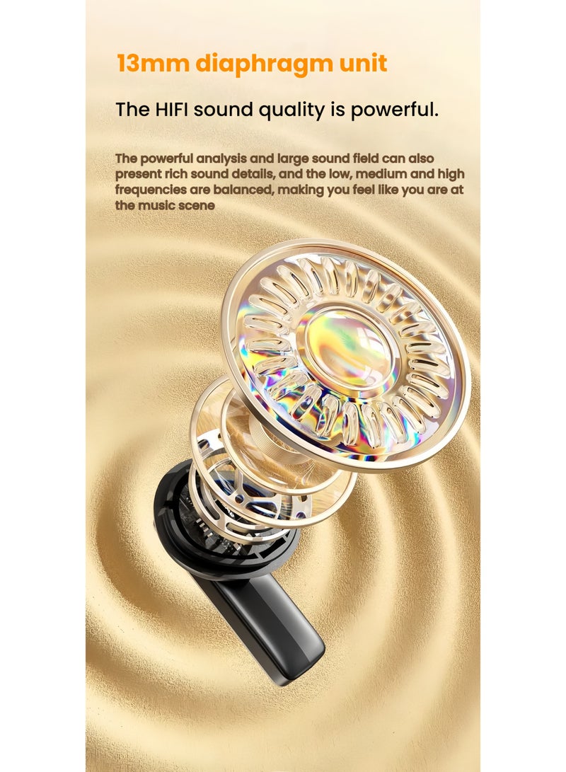 Awei Awei T87 Wireless Bluetooth Headset Semi-In-Ear Large Dynamic Dual Bass Hd Call Headset  - Image 4