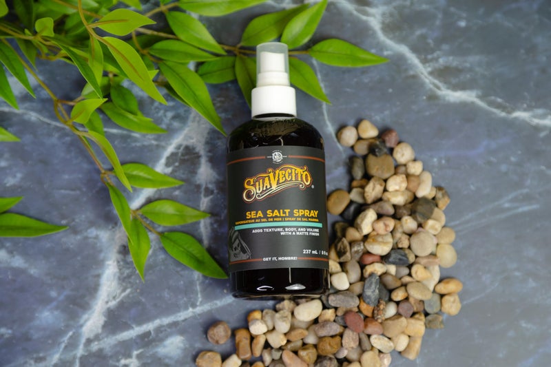 Suavecito Sea Salt Spray - Natural Hair Volume and Texture with Light Flexible Hold for Men, Alcohol & Paraben-Free, 8 oz - Image 3