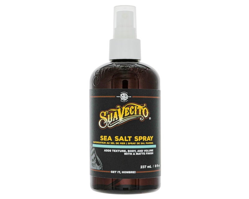 Suavecito Sea Salt Spray - Natural Hair Volume and Texture with Light Flexible Hold for Men, Alcohol & Paraben-Free, 8 oz - Image 1