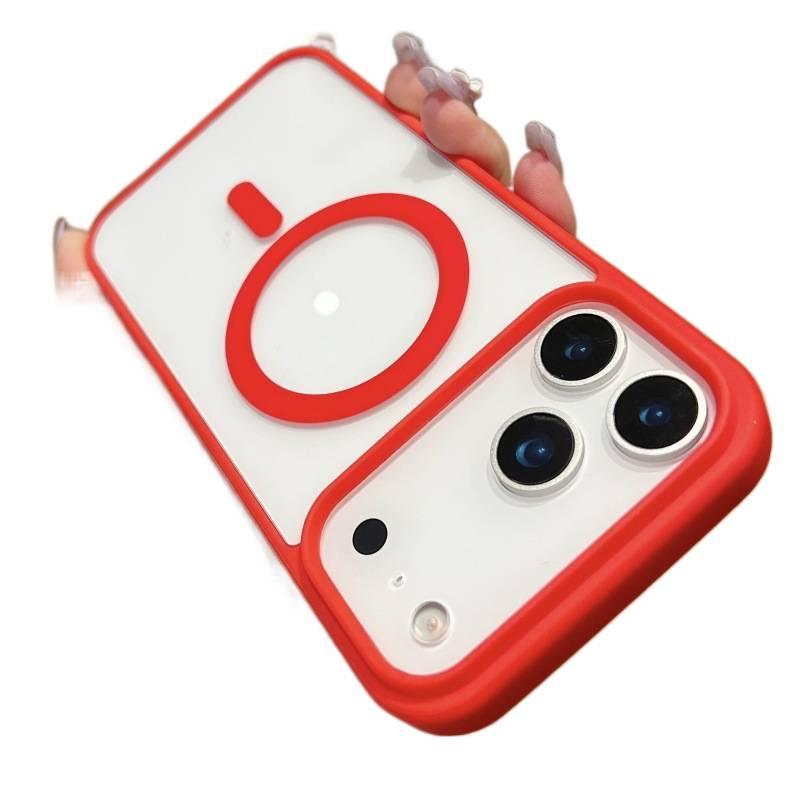 MagSafe Case, Pink, Shockproof Cover for iPhone 17 / 17 Air / 17 Pro / 17 Pro Max - Image 4