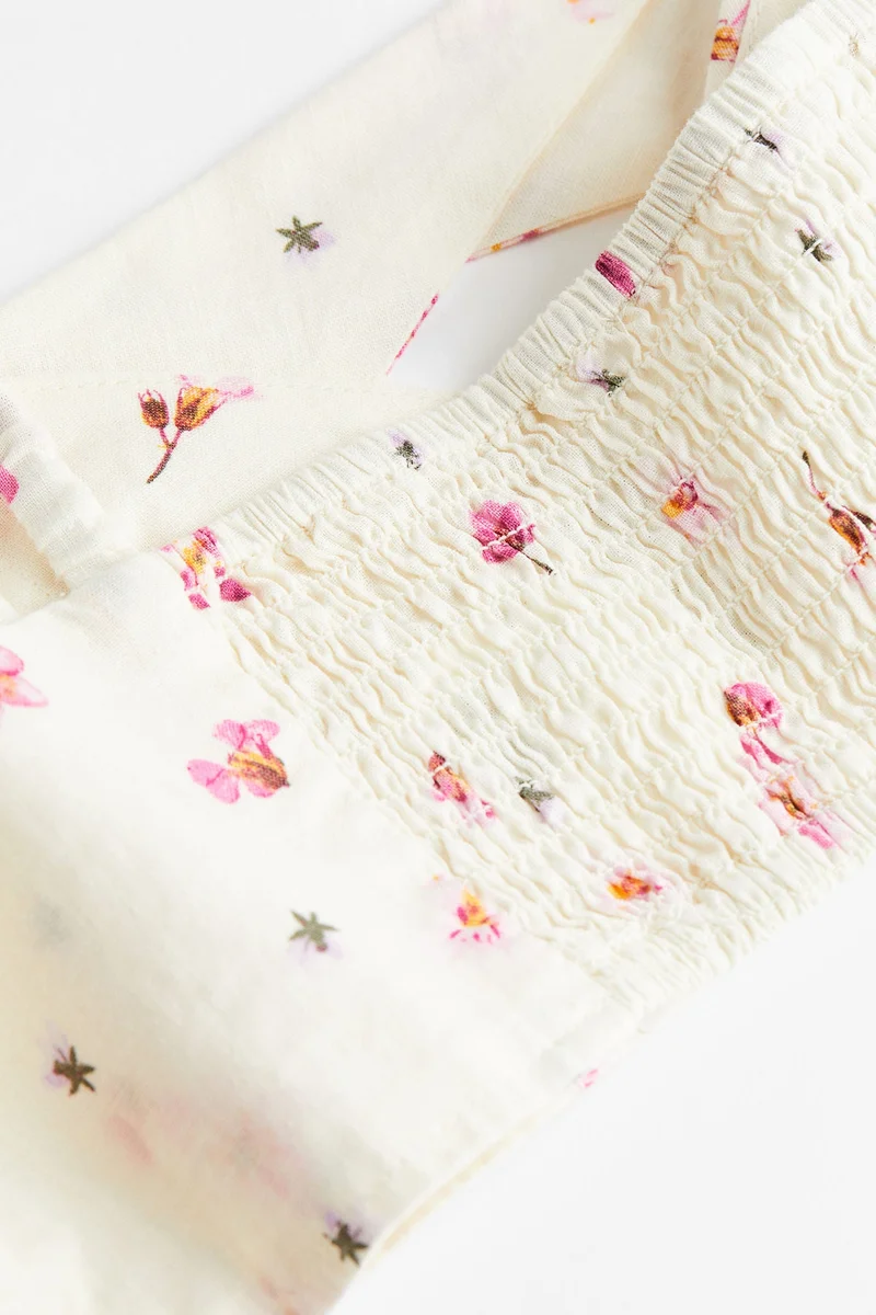 H&M Linen-blend bralette