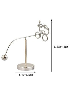 Steel Pendulum Physics Balance Toy, Cycling Man Theme Dynamic Balancing Instrument for Home, Office Desktop Decoration - pzsku/Z17FF300B88092F12E1AEZ/45/_/1727175176/88bef833-85ec-4732-9017-fb78a7da4899