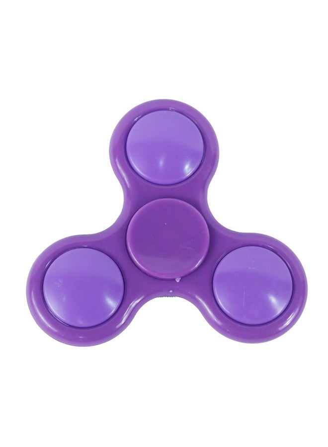 بريمسونس لعبة مكتب بريمسونز® هاند سبينر - لعبة حسية عالية السرعة تدور بسلاسة بالإصبع لتخفيف التوتر للأطفال والكبار - هدية لحفلات أعياد الميلاد - بلاستيك - أرجواني - Image 1