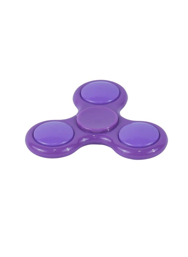 بريمسونس لعبة مكتب بريمسونز® هاند سبينر - لعبة حسية عالية السرعة تدور بسلاسة بالإصبع لتخفيف التوتر للأطفال والكبار - هدية لحفلات أعياد الميلاد - بلاستيك - أرجواني - Image 2