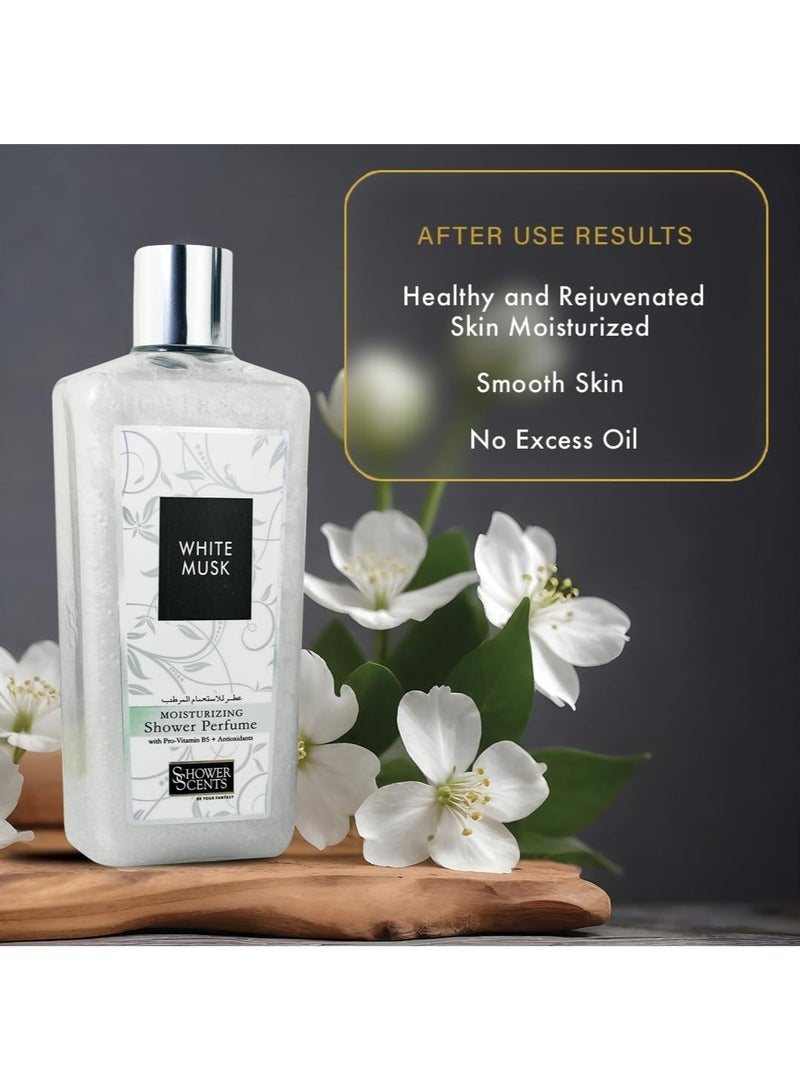 Shower Scents White Musk Shower Perfume 312 ml - Image 5