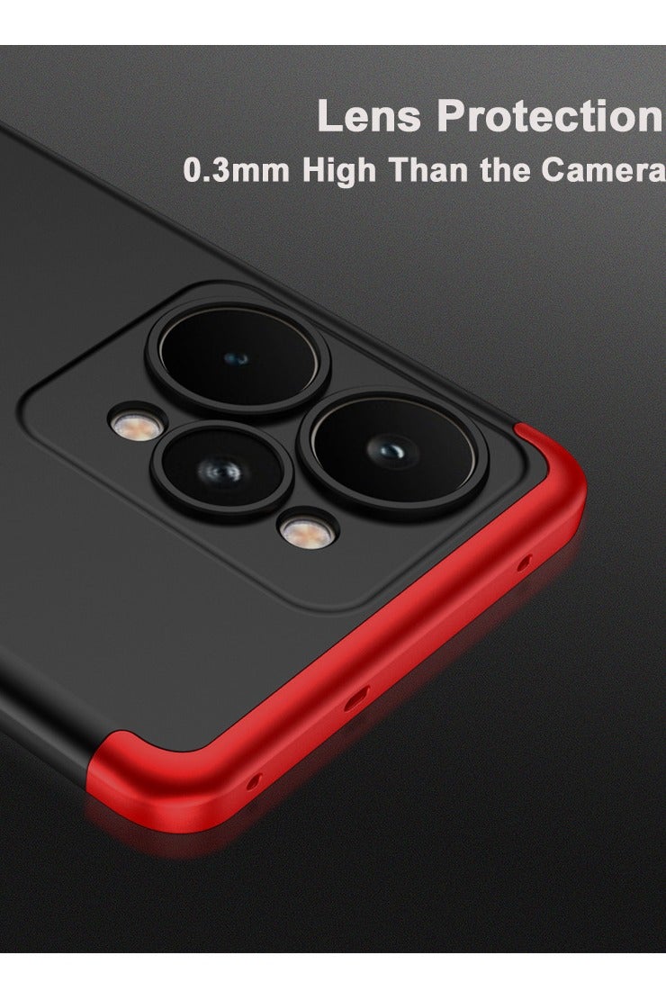 عام "غطاء مناسب لهاتف Realme 15PRO - مقاوم للصدمات، بلمسة نهائية ماتة مخصصة، غطاء واقي عالي الجودة بتغطية كاملة مع فتحات دقيقة." - Image 2