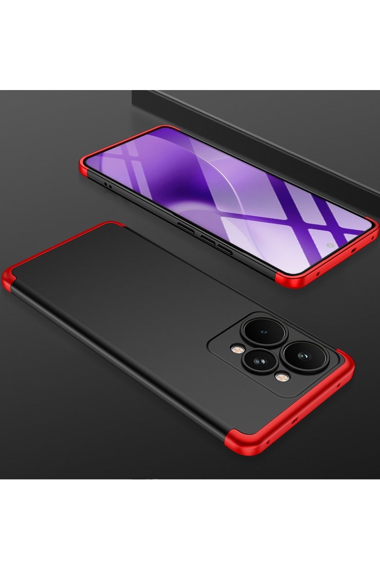 عام "غطاء مناسب لهاتف Realme 15PRO - مقاوم للصدمات، بلمسة نهائية ماتة مخصصة، غطاء واقي عالي الجودة بتغطية كاملة مع فتحات دقيقة." - Image 1