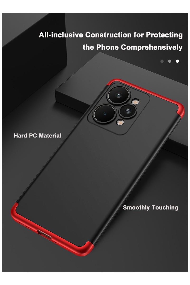 عام "غطاء مناسب لهاتف Realme 15PRO - مقاوم للصدمات، بلمسة نهائية ماتة مخصصة، غطاء واقي عالي الجودة بتغطية كاملة مع فتحات دقيقة." - Image 3