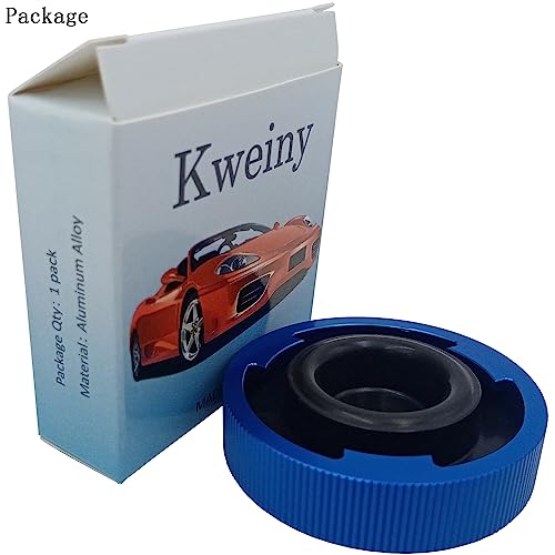 kweiny Brake Master Cylinder Cap Aluminum Compatible with Chrysler Dodge Jeep Ram 2001-2020 Some Models - Image 2
