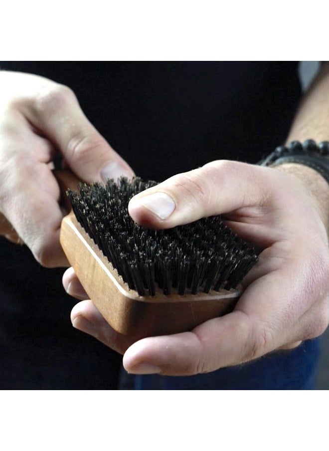 ZilberHaar - Major - Men'S Hair And Beard Brush - Soft Boar Bristles - Massages And Exfoliates Skin And Scalp - Ideal Men'S Grooming Accessory - Made In Germany - Image 1