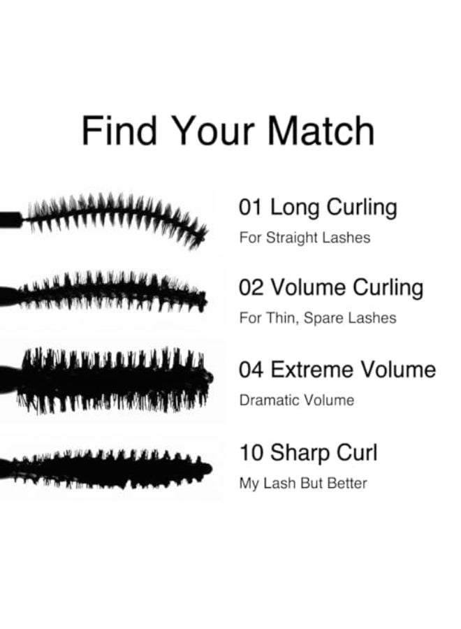 Clio Kill Lash Superproof Mascara - 02 Volume Curling for Dense Application - Long-Lasting, Waterproof, Smudgeproof,Black - Image 5