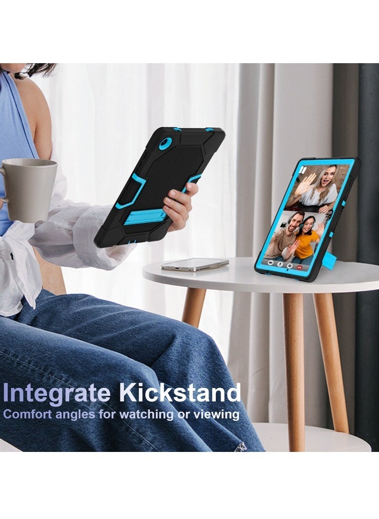 general For Samsung Galaxy Tab A9PLUS 11" 2023 SM-X210/X216B, Rugged Heavy Duty Armor Shock Shock Survival Flat Case with Stand - Image 2