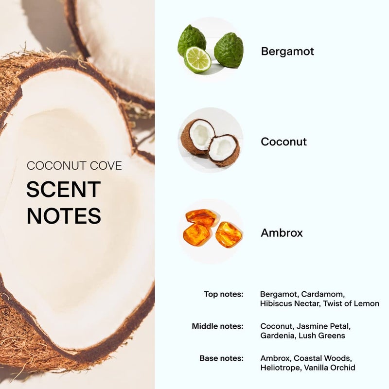 Skylar Coconut Cove Eau de Parfum - Hypoallergenic & Clean Perfume for Women & Men, Vegan & Safe for Sensitive Skin-Fruity Fresh Perfume with Notes of Bergamot, Coconut & Ambrox - 10mL /0.33 Fl oz - Image 3
