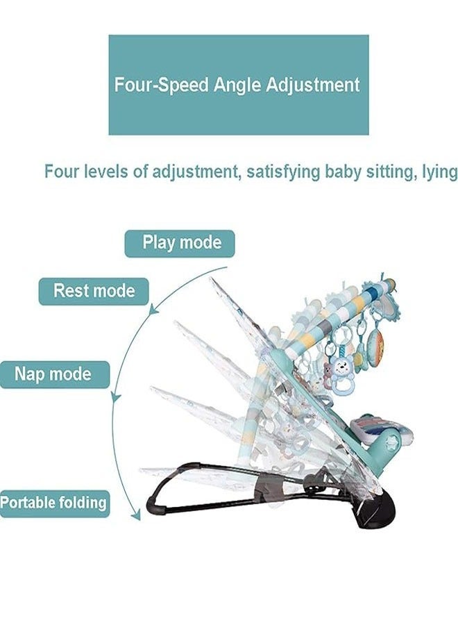 Baby Swing Bouncer Electric Rocking Chair with Pedal Piano - Image 4