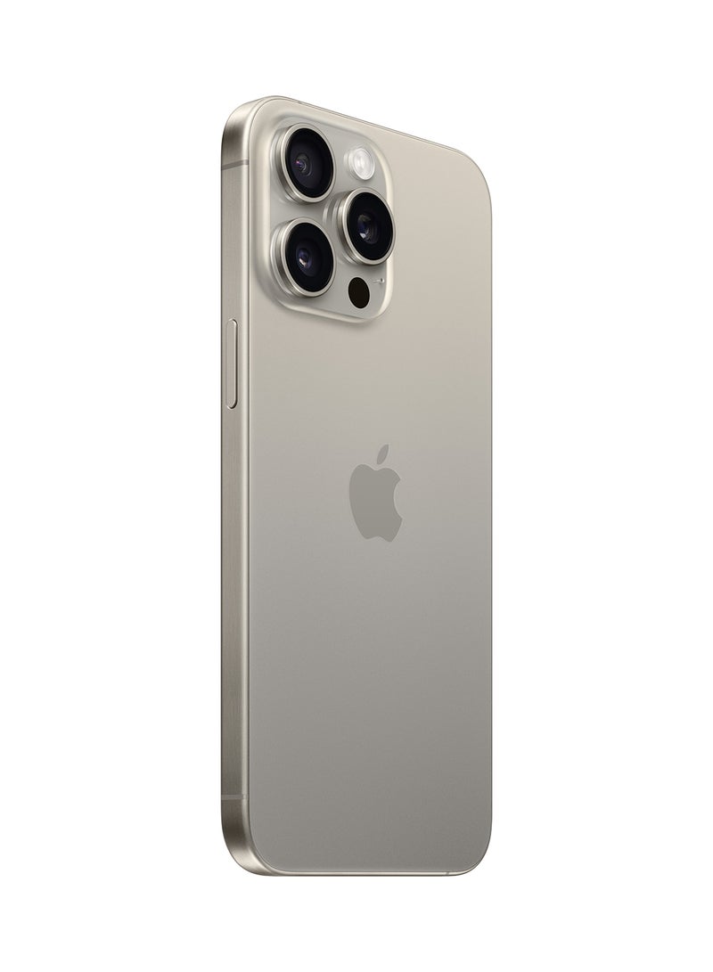 Apple Refurbished - iPhone 15 Pro Max 512GB Natural Titanium 5G With Facetime - International Version - Image 3