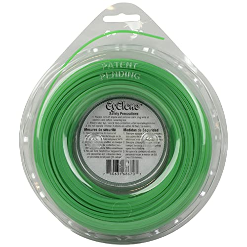 Cyclone Desert Extrusion Cyclone CY080D1/2 .080" x 200' Commercial Trimmer Line Green - Made in USA - Image 2