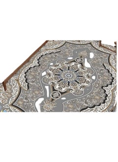 سمارت هوم سجاد سيراميك ، بساط مخمل ممتاز مبطن وناعم الملمس بنقشات جميلة ثري دي مصنوع من مواد عالية الجودة ، فرشة جلوس نانو مقاس 3X4 متر  - Image 2