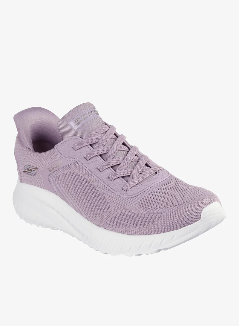 Skechers lavender Bobs Squad Chaos for Women | Best Price UAE