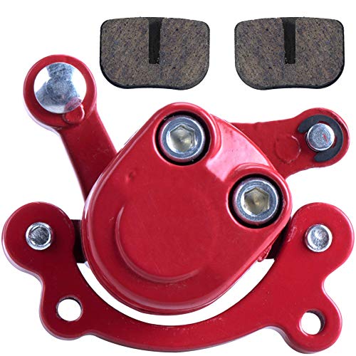 MWMNUN Rear Disc Brake Caliper with Brake Pads Replacement Compatible with Baja Doodlebug Dirtbug 97cc 2.8HP DB30 Kids Mini Dirt Pocket Bike Electric Razor MX500 33cc - Image 4