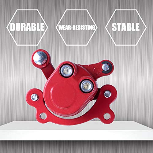 MWMNUN Rear Disc Brake Caliper with Brake Pads Replacement Compatible with Baja Doodlebug Dirtbug 97cc 2.8HP DB30 Kids Mini Dirt Pocket Bike Electric Razor MX500 33cc - Image 5