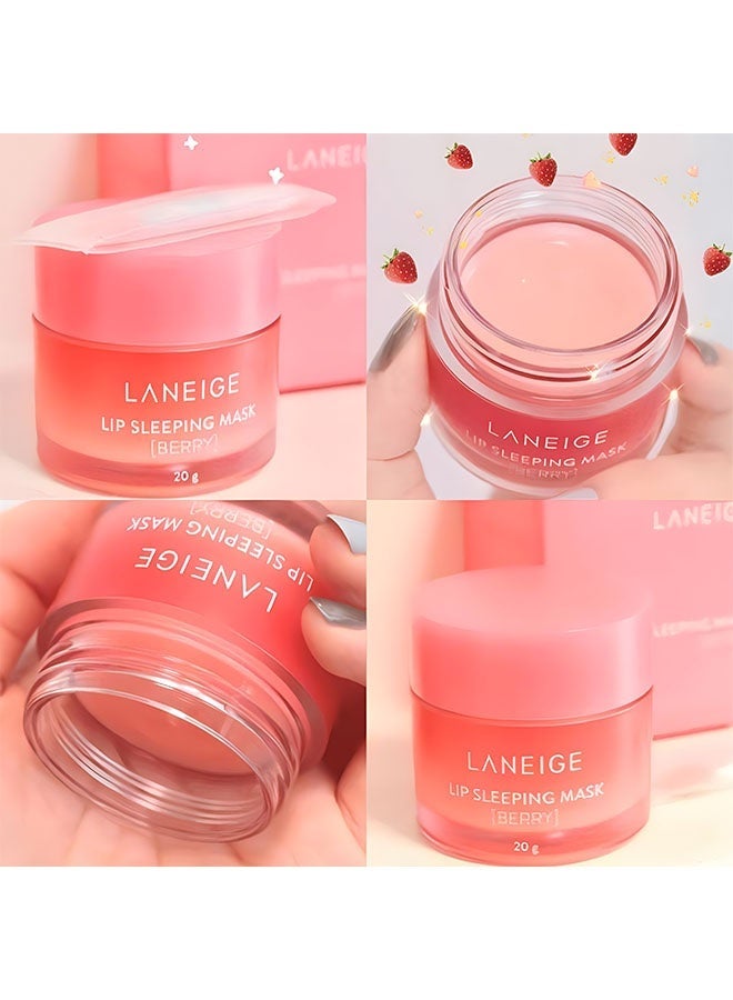 LANEIGE Lip Sleeping Mask, Original Korean Skincare Lip Sleeping Mask Balm For Soothing And Moisturizing | Remove Dry Skin On Lips - Image 3