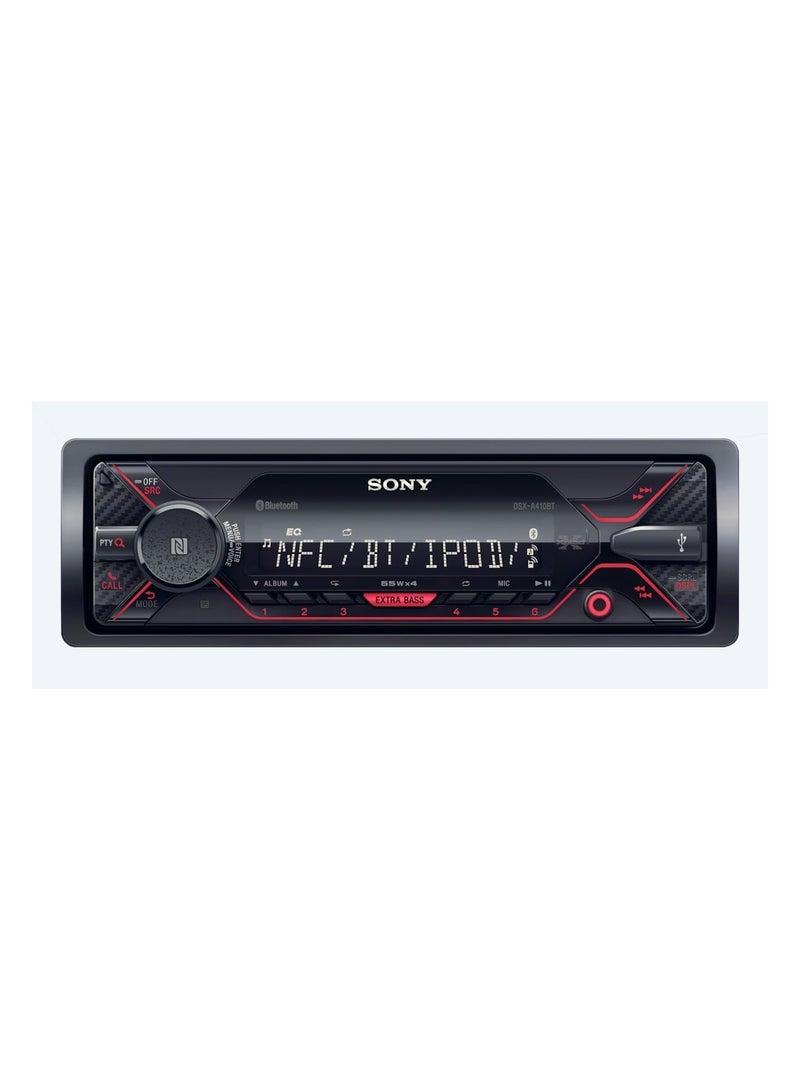 Sony Sony DSX-A410BT – Digital Media Receiver with  Bluetooth, USB &  AUX - 55W RMS x4 / 220W Peak - Image 1