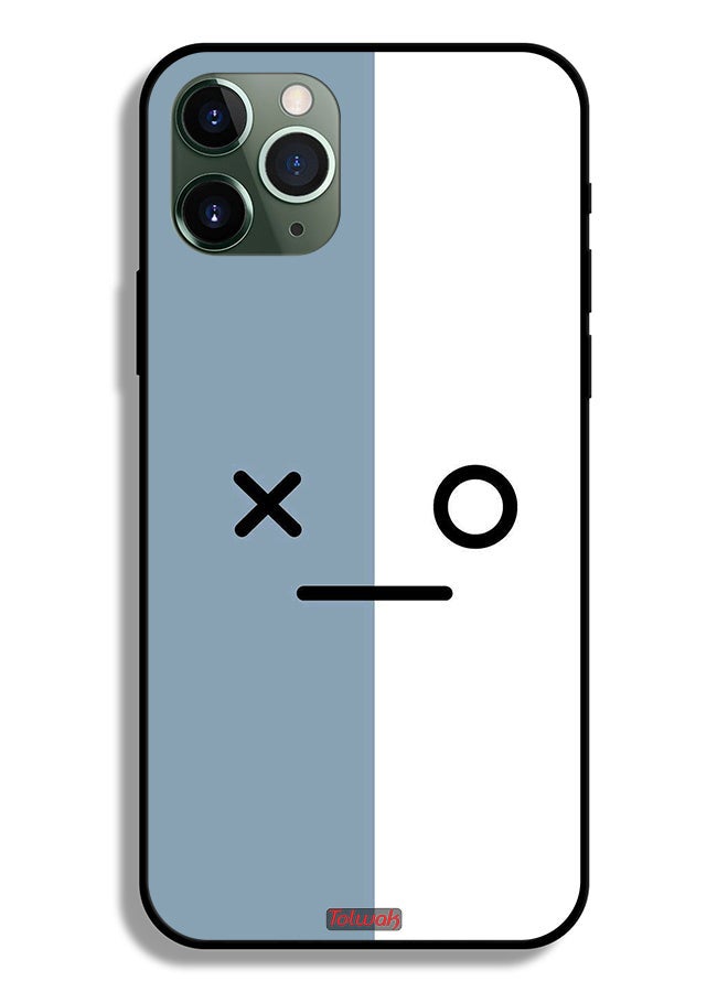 Tolwak Apple iPhone 11 Pro Max Protective Case Face Icons - Image 2