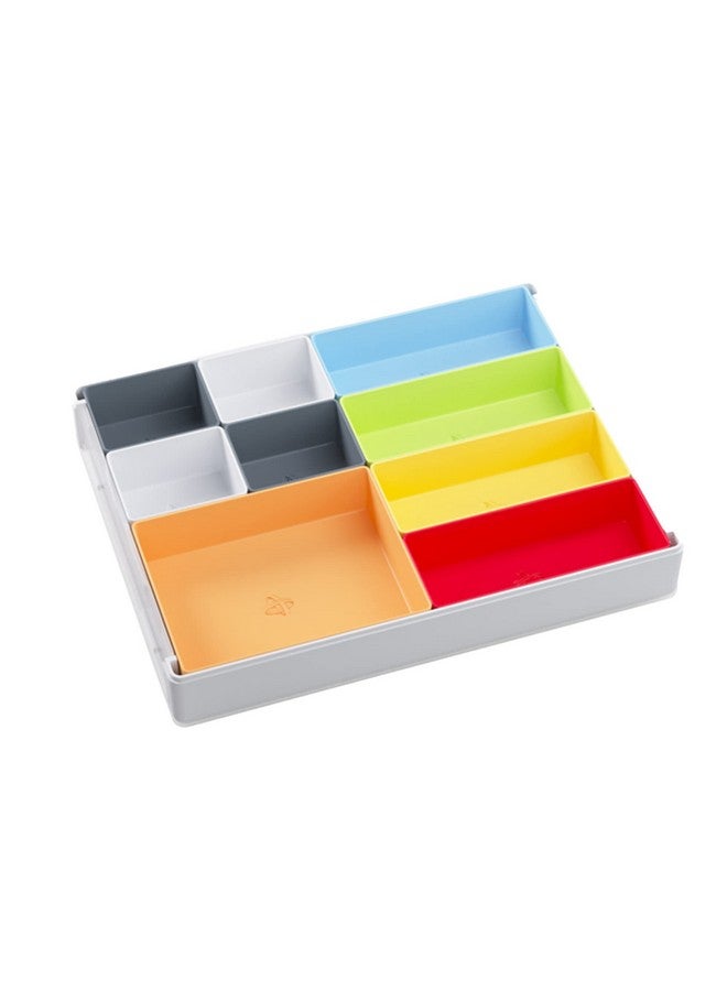 Gamegenic صندوق توكن سيلو القابل للتحويل | تخزين وتنظيم رموز ألعاب الطاولة | 9 صواني قابلة للإزالة بأحجام مختلفة | صندوق توكن قابل للتكديس | تصميم مريح | أبيض/متعدد الألوان | من جيمجينيك (GGS22005ML) - Image 2