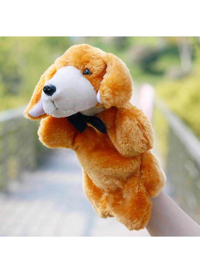 Bluejw New Style Bow Tie Bunny Hand Figure Doll Teaching Toy Gloves Children Early Education Storytelling Parent-child Comfort Plush Doll - Image 1