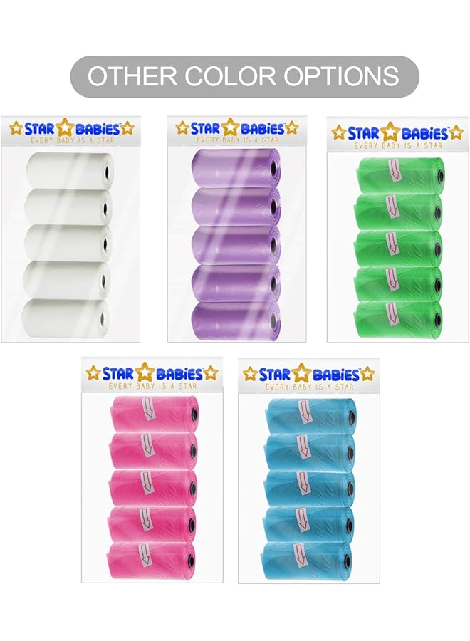 STAR BABiES Big Scented Bag Pink 300 Bags Pack Of 1 - Image 3