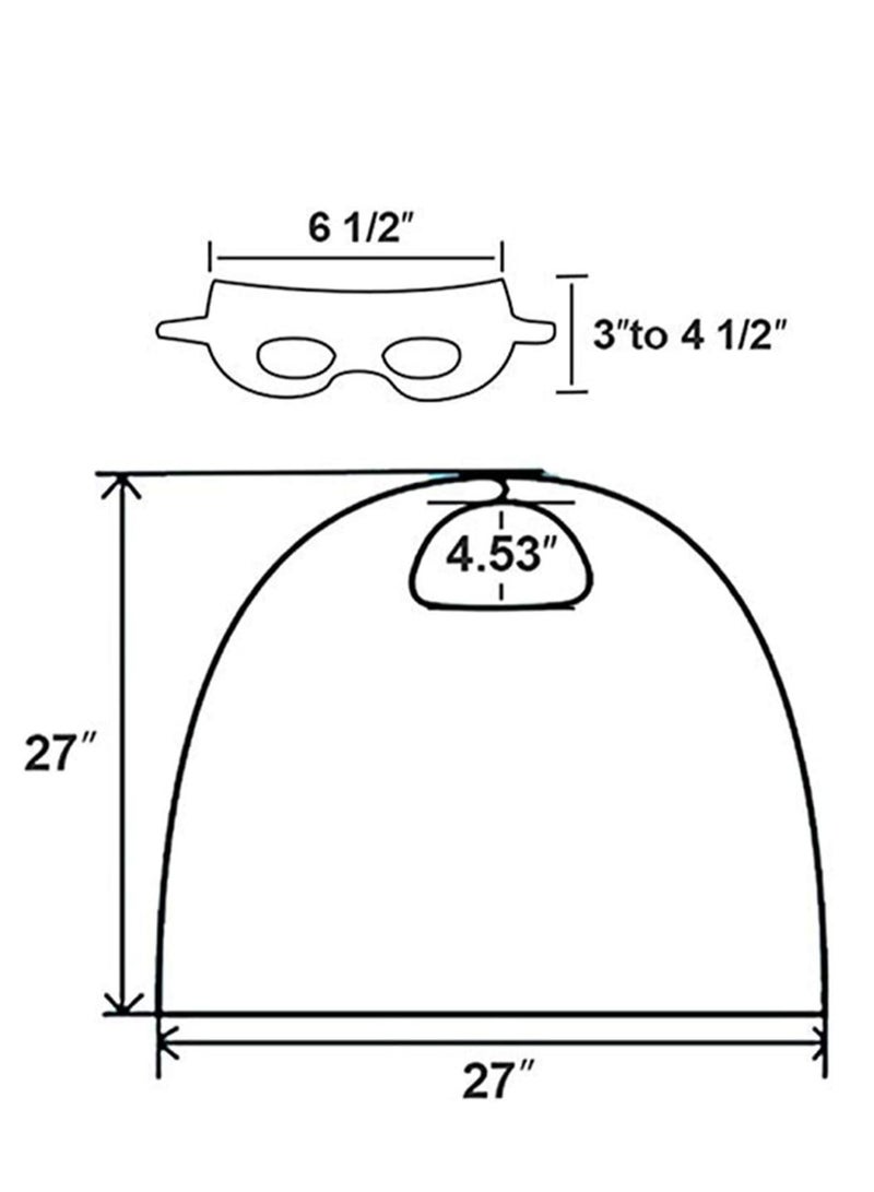 12-Piece Superhero Capes With Eye Mask Set - Image 3