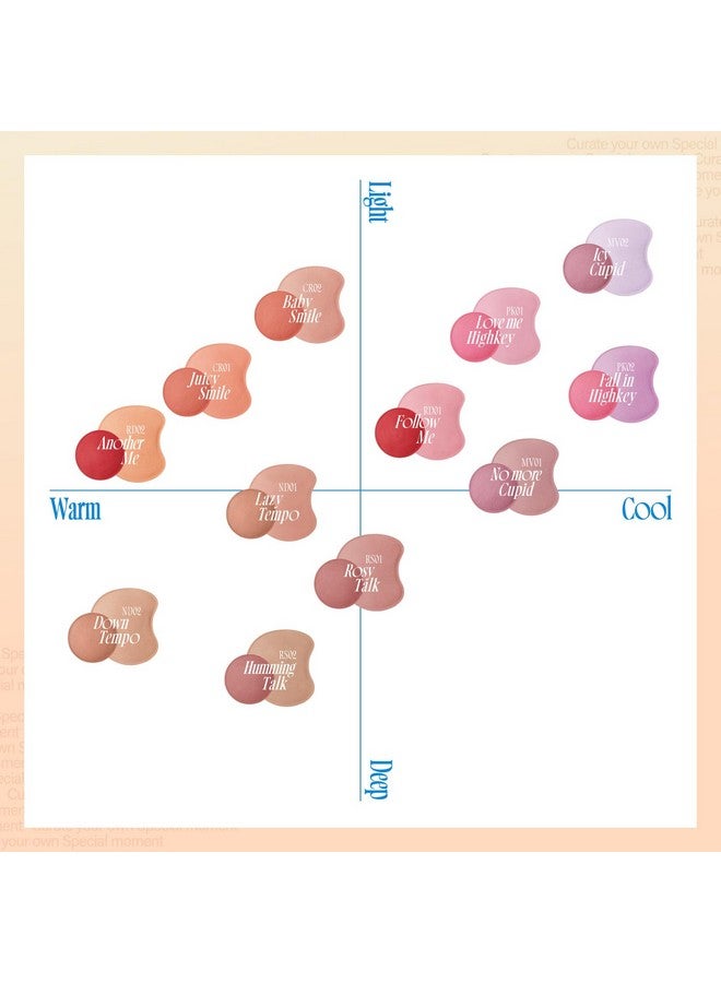 fwee Mellow Dual Blush | PK02 Fall In Highkey | Dual Color, Jelly Texture, 12 Colors, Longwear, Long-lasting | 7.2g - Image 4
