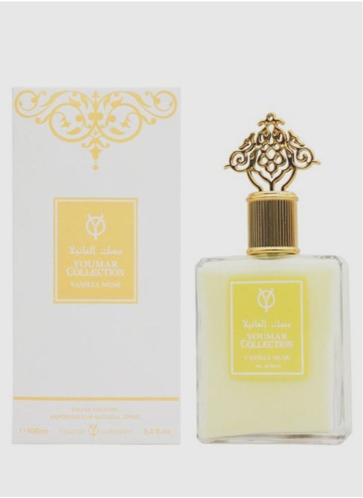 YOUMAR - 3 Pieces Youmar Vanilla Musk Perfume Number 070043 100ml EDC - Image 1