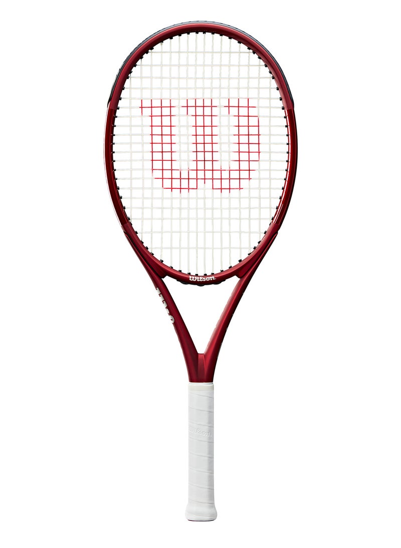 Wilson Triad Five Tennis Racket, 16x20, Adults, Intermediate/ Advanced - Red - Image 1