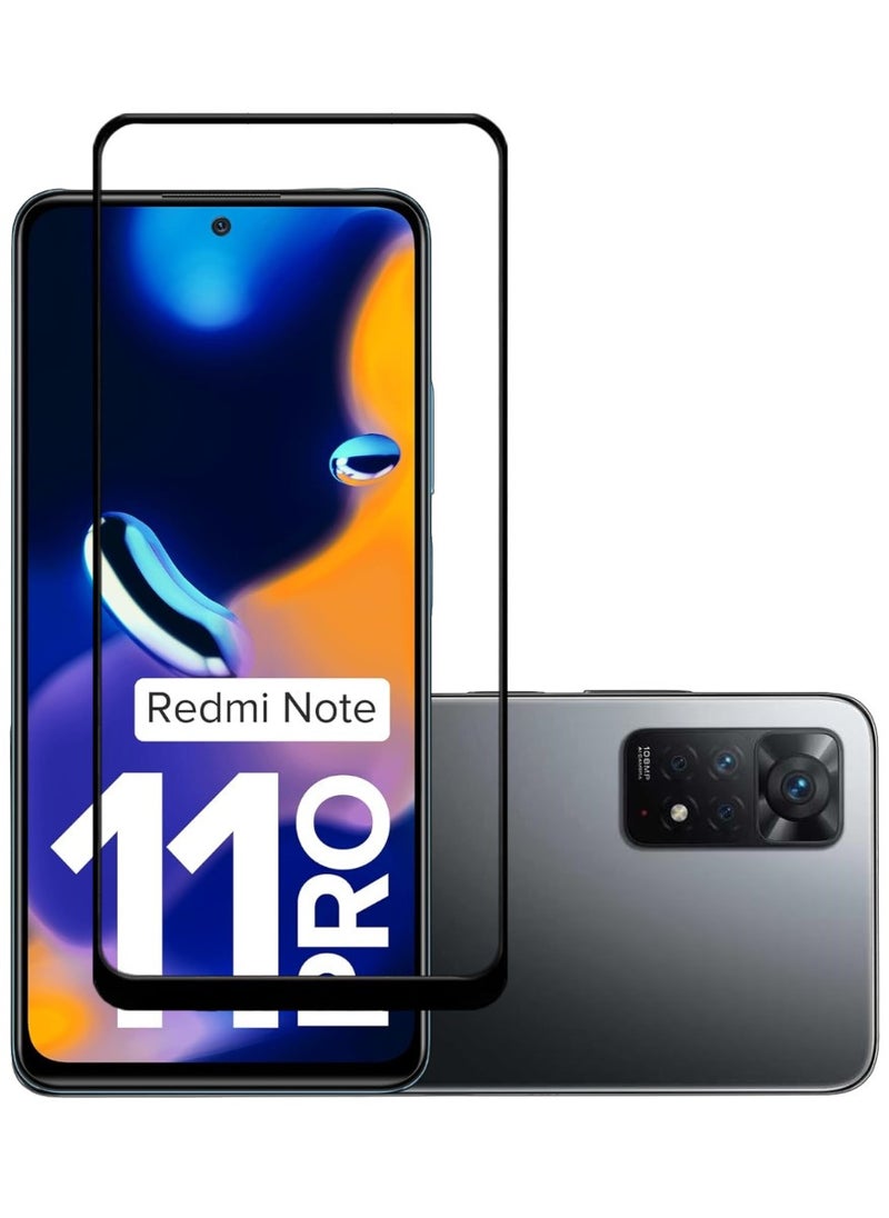 ACLIX Antistatic ESD Dustproof Premium Quality High Definition Tempered Glass Screen Protector Designed For Xiaomi Redmi Note 11 Pro - Image 1