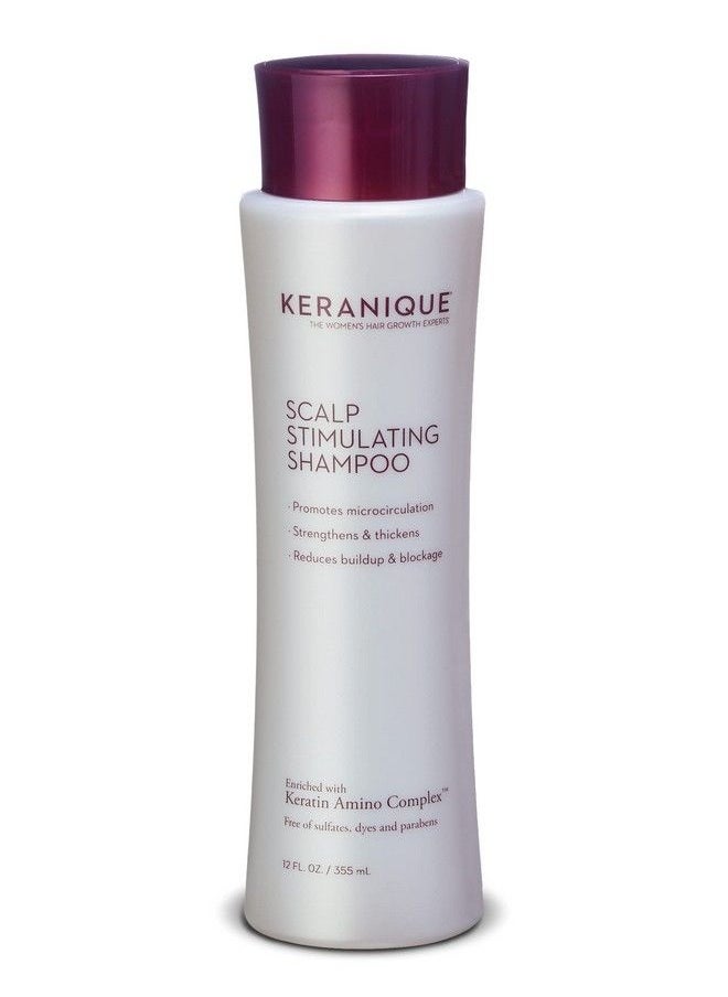 Keranique Volumizing Anti-Hair Loss Shampoo For Thinning Hair - Keratin Amino Complex - Stimulates Scalp For Thicker Fuller Hair - Free Of Sulfates Dyes And Parabens - 12 Fl. Oz  - Image 1