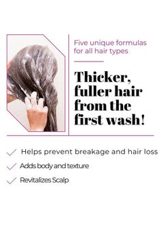 Keranique Volumizing Anti-Hair Loss Shampoo For Thinning Hair - Keratin Amino Complex - Stimulates Scalp For Thicker Fuller Hair - Free Of Sulfates Dyes And Parabens - 12 Fl. Oz  - Image 3