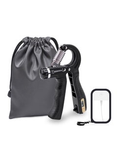 Syarme Hand Grip Strengthener, Counting hand Grips Workout, Forearm Grip Adjustable Resistance 5-60KG Hand Gripper, Finger Hand Grip Strength Exerciser for Muscle Building and Injury Recovery ﻿  - Image 1
