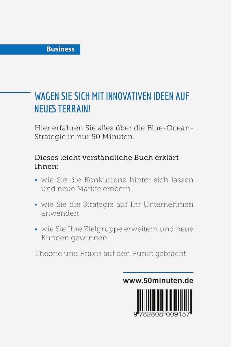 50minuten.de Die Blue-Ocean-Strategie: Neue Wege, die Konkurrenz hinter sich zu lassen - Image 2