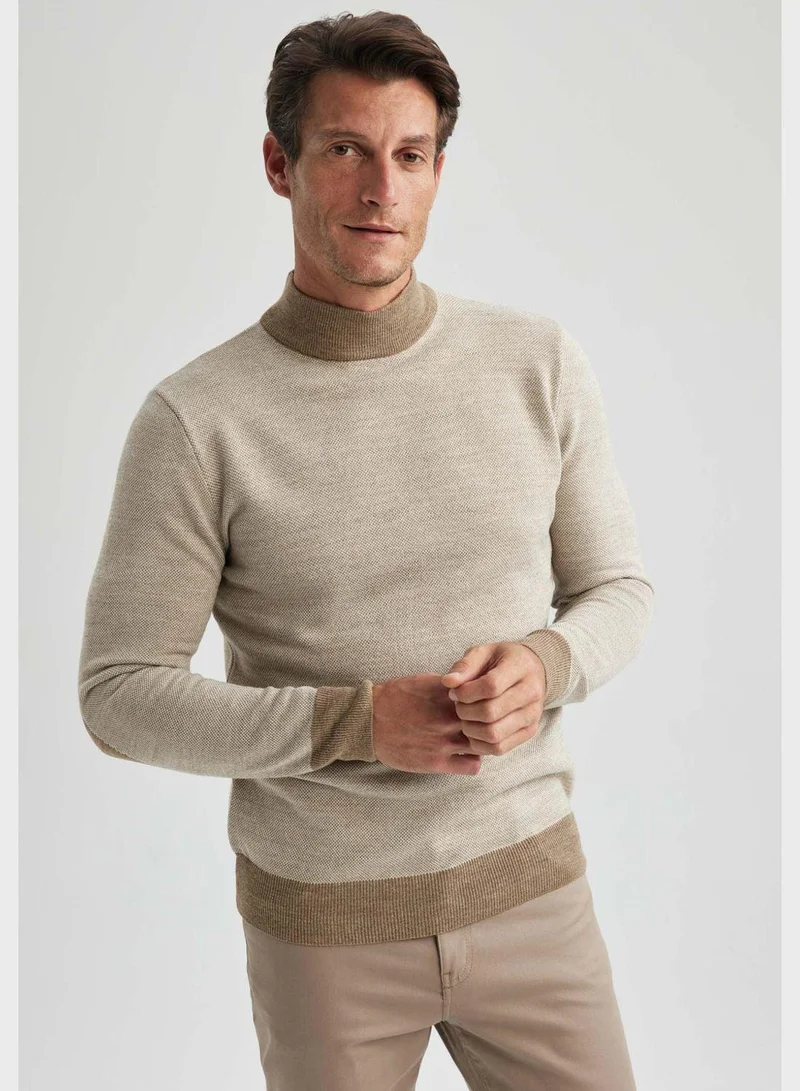 DeFacto High Neck Knitted Sweater